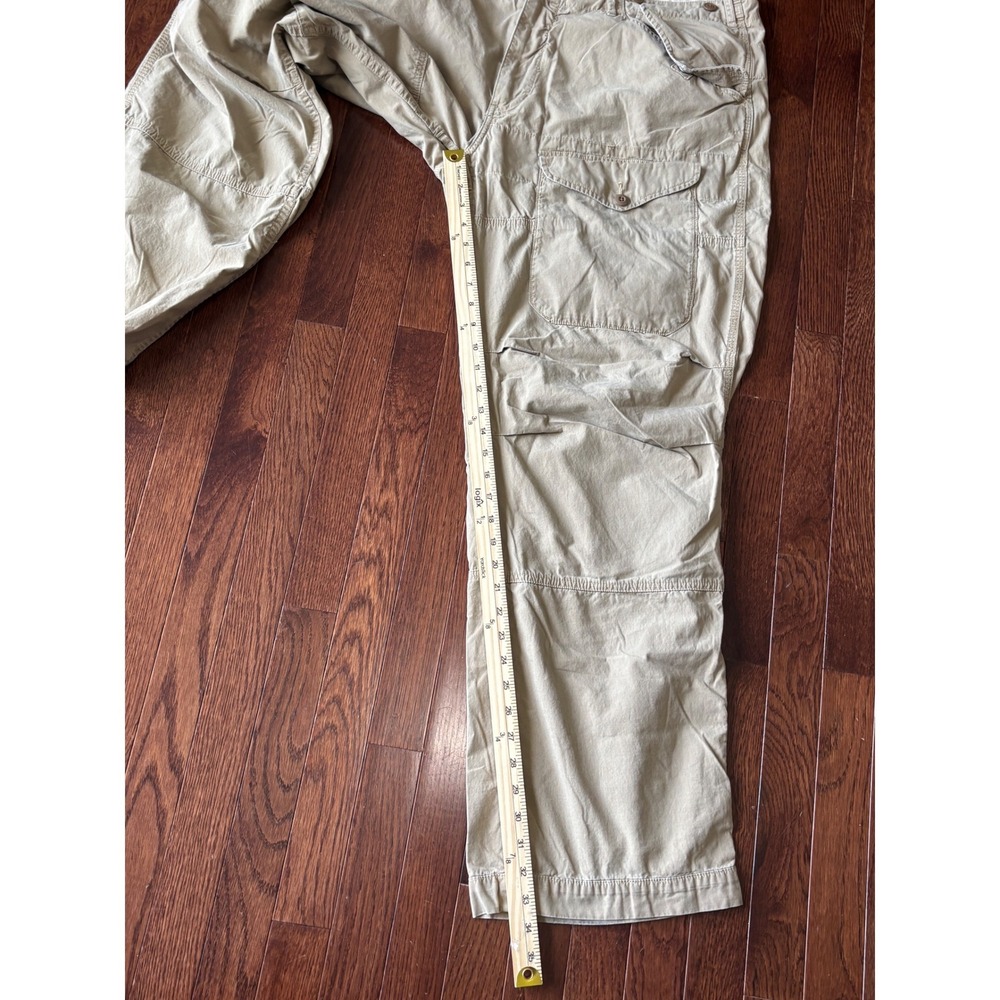 Polo Ralph Lauren Cargo Pants Tan Khaki Surplus Fit Military 44x34 MIL-J-4883A - Picture 8 of 10